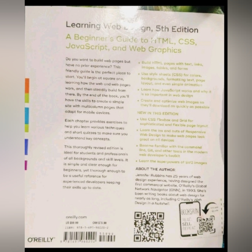 Learning Web Design: A Beginners Guide To HTML, CSS, JavaScript, And When Design - Picture 2 of 2